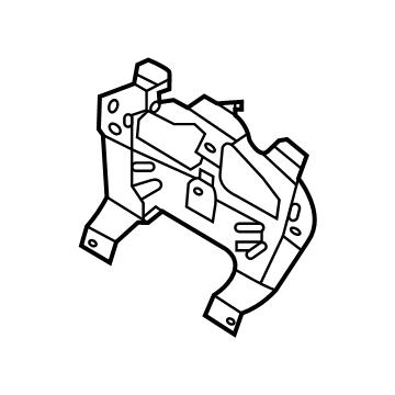 Hyundai 84724-CW000 BRKT ASSY-CLUSTER SUPPORT