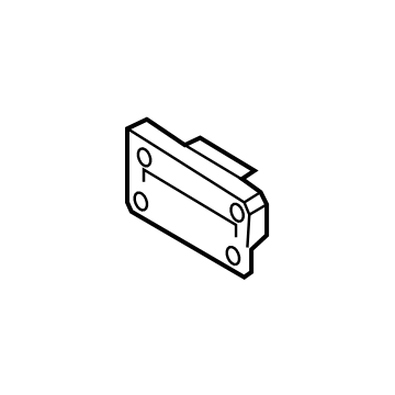 Ford LC3Z-17A385-AB License Bracket