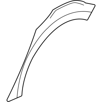 GM 13493967 Wheel Opening Molding