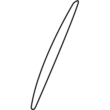 GM 13498553 Wheel Opening Molding