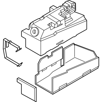 BMW 54-34-7-947-287 ACOUSTIC INSULATION FOR HYDR