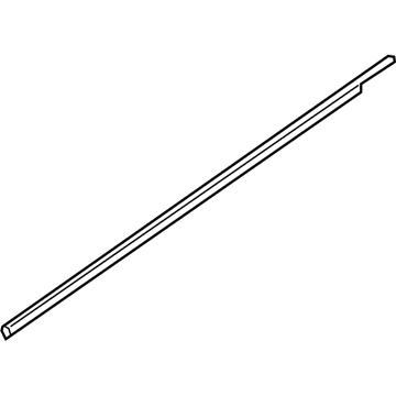 Nissan 80820-JM70A MOULDING Assembly - Front Door Outside, RH