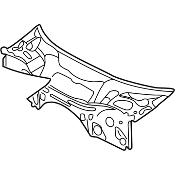 BMW 41-13-7-006-256 Lower Apron