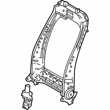 Lexus 71014-0E090 FRAME SUB-ASSY, FR S
