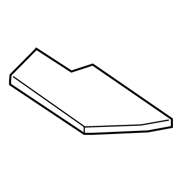 Lexus 58418-48120-C1 Board, Rear Floor, Rear