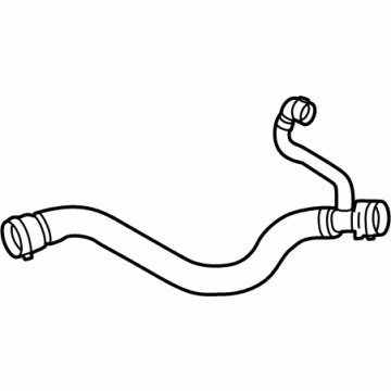 BMW 17-12-8-654-823 HOSE RADIATOR-WATER PUMP