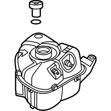 BMW 17-13-8-610-652 EXPANSION TANK