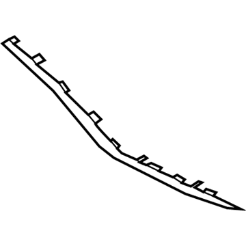 BMW 51-41-7-479-265 Accent Molding, Front Left