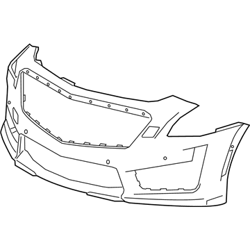 GM 84187213 Bumper Cover