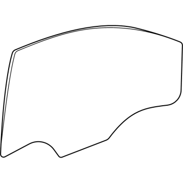 GM 42484699 Door Glass