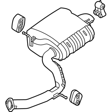 Hyundai 28762-3K100 Hanger-Exhaust Pipe