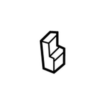GM 94515281 Rear Glass Nut