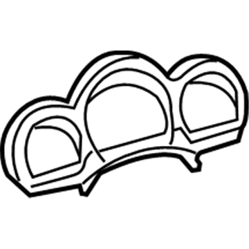 Toyota 55403-21010-B0 Cluster Bezel