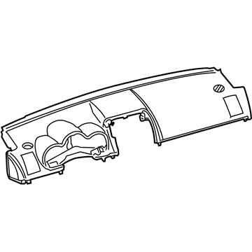 Toyota 55302-21021-B0 Upper Cover