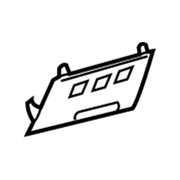 Toyota 55545-21010-B0 Fuse Box Cover