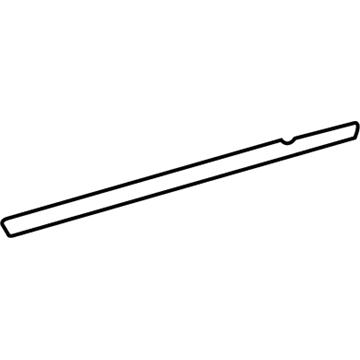 Mopar 5303690AK WEATHERSTRIP-Rear Door Belt Outer