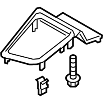 Hyundai 84650-J0100-4X Cover Assembly-Console Upper