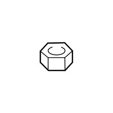 BMW 07-11-9-905-543 Hex Nut
