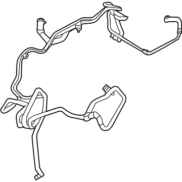 Ford FT4Z-9S468-G Hose & Tube Assembly