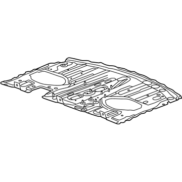 GM 23478675 Package Tray Panel