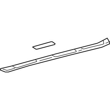 Lexus 67911-24030-C0 Plate, Front Door Scuff