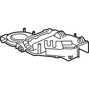 GM 89023357 Evaporator Case