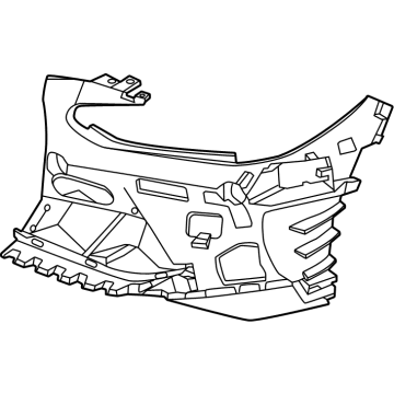 BMW 51-11-8-069-415 RETAINING FRAME, LEFT
