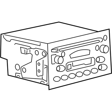 GM 25775625 Radio
