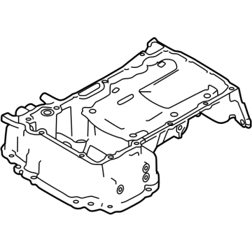 Infiniti 11110-5CA3B Oil Pan Assembly