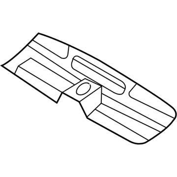 Kia 656102G100 Member Assembly-Rear Floor Front C