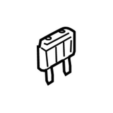 BMW 61-13-6-917-401 Fuse Mini, Yellow-Brown