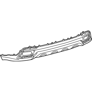 Lexus 52169-78050 Cover, Rear Bumper, Lw