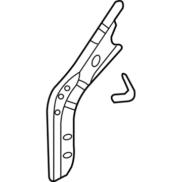 Honda 04611-SHJ-A00ZZ Stay Set, Left Front Bulkhead Side