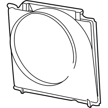 Ford YC3Z-8146-FA Fan Shroud