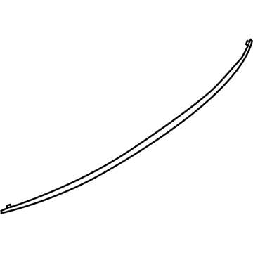 BMW 51-12-7-314-357 Trim Strip, Bumper, Rear