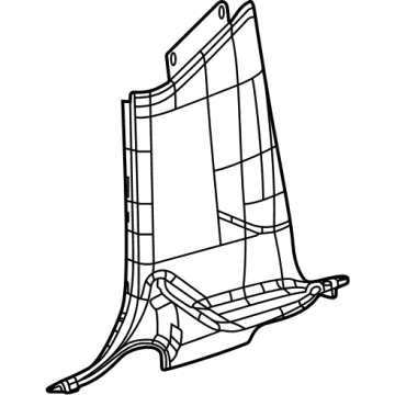 Mopar 6LF30TX7AA PANEL-B PILLAR LOWER