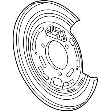 GM 92274272 Backing Plate