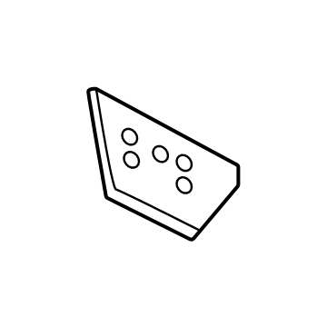 Hyundai 64738-GI000 REINF-FR END MODULE MTG, LH