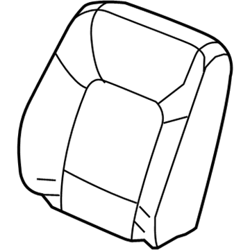 Honda 04811-SZA-A40ZA Cover Set, Passenger Side Trim (Baltic Blue) (Side Airbag) (Leather)