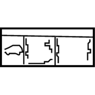Lexus G9275-48020 Label, Battery Caution, No.1