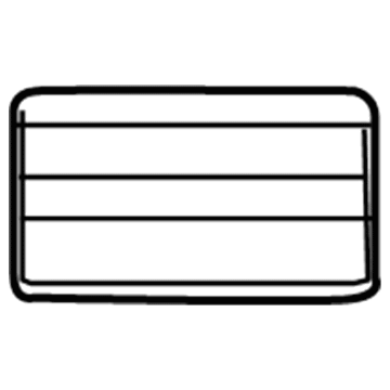 Lexus 87529-0E010 Label, A/C Filter Information