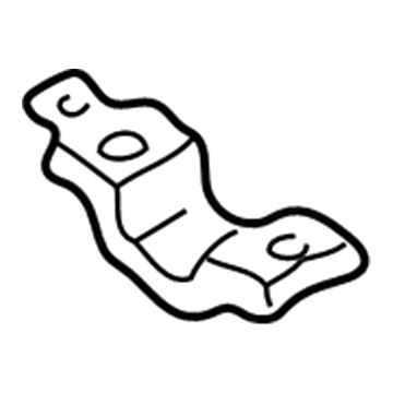 Infiniti 54480-0W001 Bracket Assembly-Tension Rod