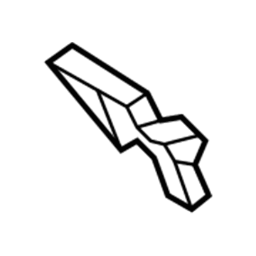 BMW 51-43-7-311-223 RETAINER, TRIM FOR D-PILLAR