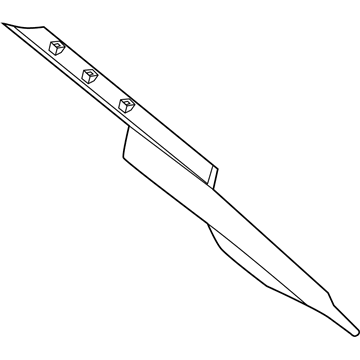 BMW 51-43-7-305-519 Cover, Column D, Left