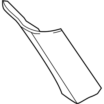 BMW 51-43-7-345-787 TRIM COVER, C-PILLAR, UPPER