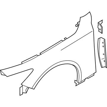 Infiniti F3100-5CAAA Fender-Front, RH