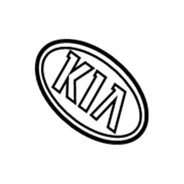 Kia 863201W100 Kia Sub-Logo Assembly