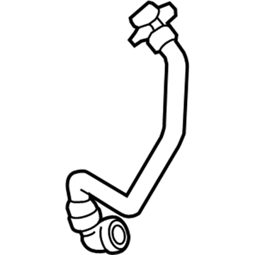 BMW 17-12-7-640-014 Engine Coolant Hose