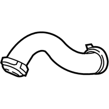 BMW 17-12-7-617-368 Lower Radiator Coolant Hose