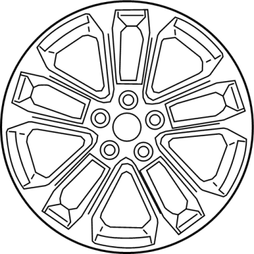 Ford LJ6Z-1007-K WHEEL ASY